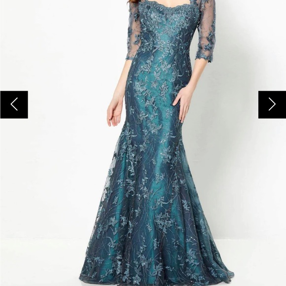 Selling mother of the bride dress worn once! Gorgeous ! - Picture 4 of 9